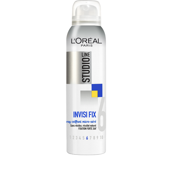 Spray coiffant très fixant invisi'spray STUDIO LINE - vaporisateur 150ml