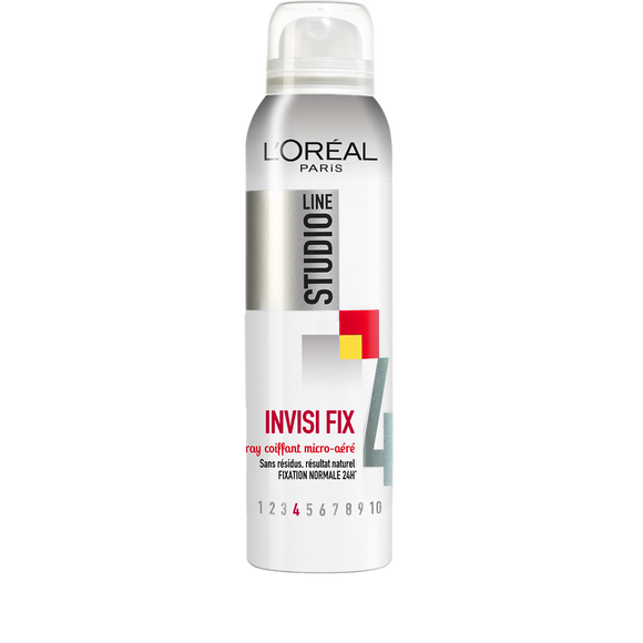 Spray coiffant invisi'spray fixation normale STUDIO LINE - spray 150ml