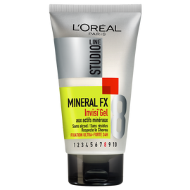 Mineral Fx Gel Ultra Fixant 24H L'OREAL PARIS STUDIO LINE Tube 150 ml