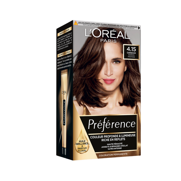 Coloration permanente Préférence récital, Caracas 4.15
