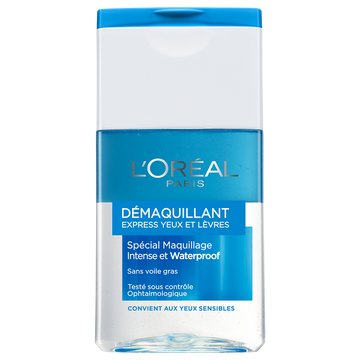 Démaquillant Express Yeux & Lèvres Waterproof L'OREAL PARIS Flacon 125ml