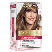 Coloration cheveux n°7.1 blond cendré triple soin L'ORÉAL PARIS