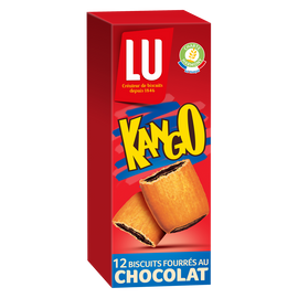 Biscuits fourrés au chocolat Kango LU, boîte de 225g