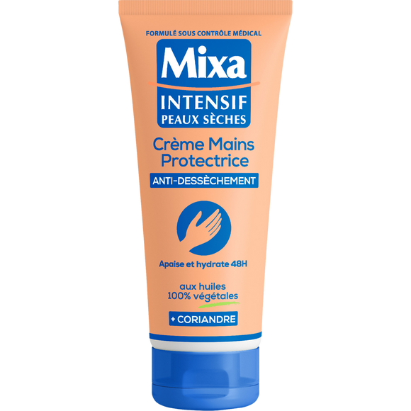 Crème mains protectrice anti-dessèchement MIXA - tube 100ml