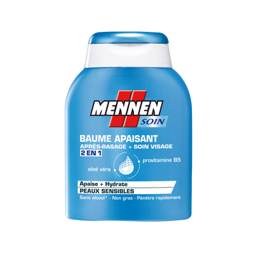 Baume de soin après rasage hydratant et apaisant MENNEN, 100ml