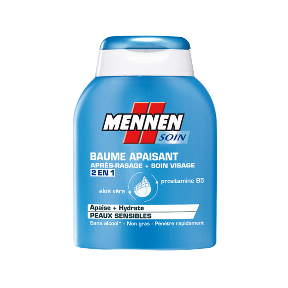 Baume soin après rasage hydratant apaisant MENNEN - flacon 100ml