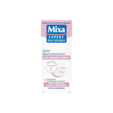 Soin réhydratant Anti-desséchement MIXA Tube 50 ml