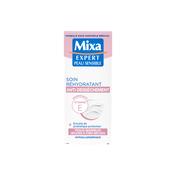 Soin réhydratant Anti-desséchement MIXA Tube 50 ml