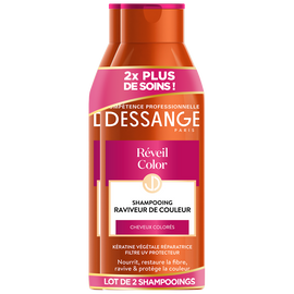 Shampooing réveil color DESSANGE, 2x250ml