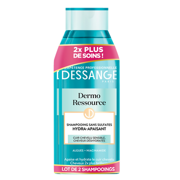 Shampooing Hydra-Apaisant DESSANGE Dermo Ressource 2x250ml