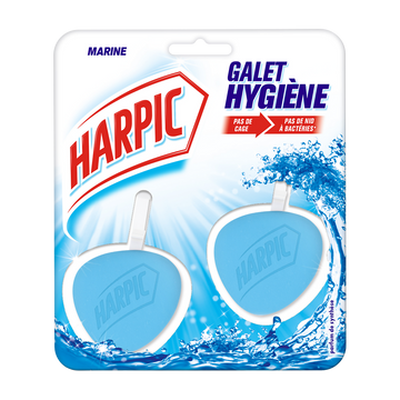 Blocs galets hygiène marine HARPIC, x2