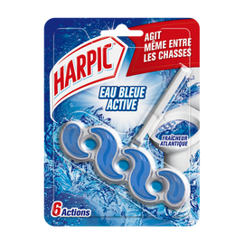 Bloc cuvette active fresh eau bleue fraîcheur intense HARPIC