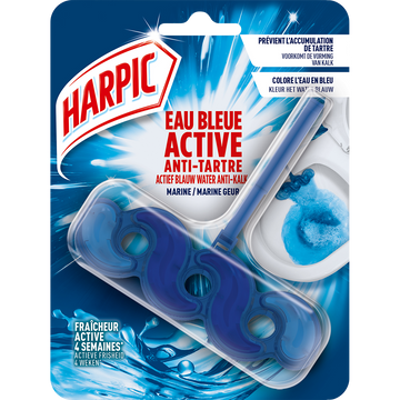 Bloc cuvette active fresh eau bleue fraîcheur intense HARPIC