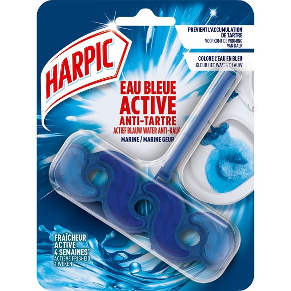 Bloc cuvette active fresh eau bleue fraîcheur intense HARPIC