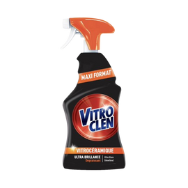Nettoyant crème pour plaques vitrocéramiques et induction VITROCLEN,450ML