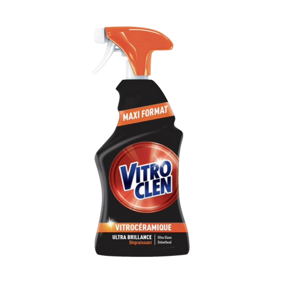 Nettoyant crème pour plaques vitrocéramiques et induction VITROCLEN,450ML