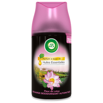 Recharge pour diffuseur Fresh Matic parfum fleur de lotus du Sichuan AIR WICK, 250ml