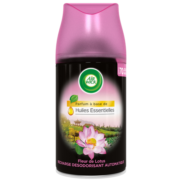 Recharge pour diffuseur Fresh Matic parfum fleur de lotus du Sichuan AIR WICK, 250ml