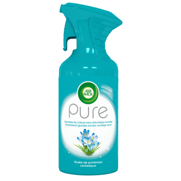 Désodorisant intérieur pure rosée AIR WICK, aérosol de 250ml
