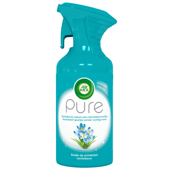 Désodorisant intérieur pure rosée AIR WICK, aérosol de 250ml