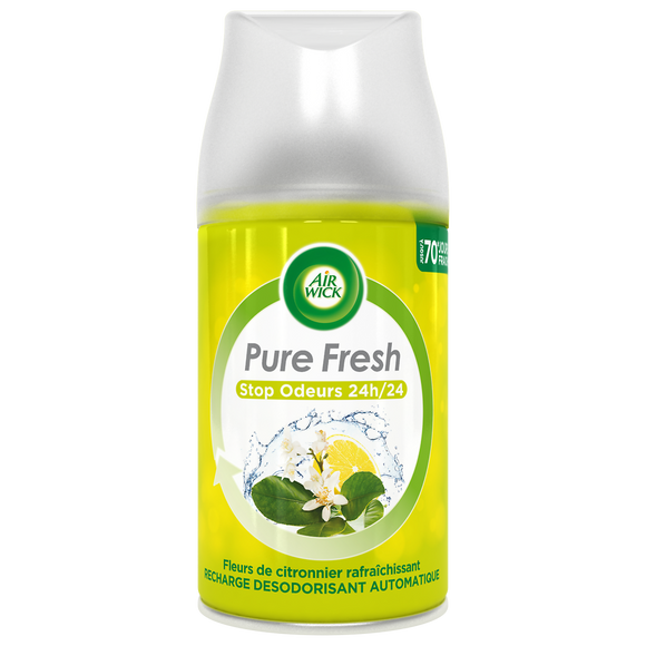Recharge rafraîchissant Freshmatic pure fleurs de citronnier AIR WICK250ml