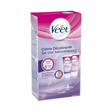 Crème Décolorante Corps Et Visage Aux Huiles Minérales 5min - VEET - 2x75ml