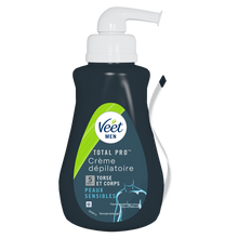 Crème dépilatoire peaux sensibles VEET men 400ml