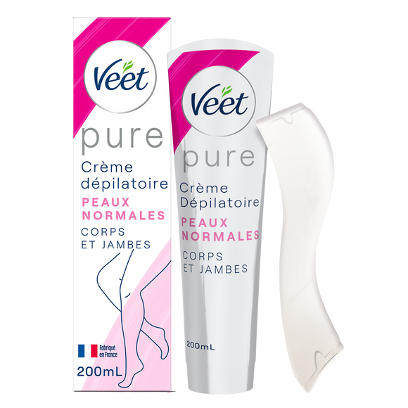 Crème Dépilatoire Pure Peaux Normales Sans Odeur D'Amoniaque - VEET -200ml