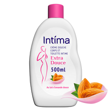 Crème Douche Intime 2 En 1 Extra Douce Lait D'Amande - INTIMA - 500ml
