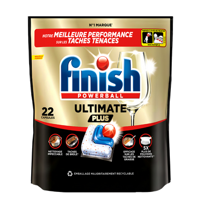 Capsule vaisselle FINISH ultimate plus x22
