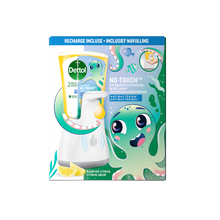 Distributeur Automatique Savon Mains Et Recharge Citron - DETTOL - 250ml