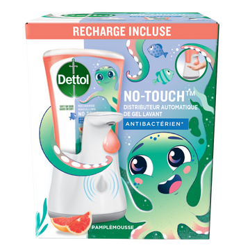 Distributeur No Touch Kids Pamplemousse DETTOL 250ml