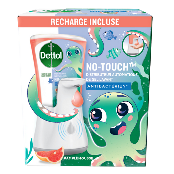 Distributeur No Touch Kids Pamplemousse DETTOL 250ml