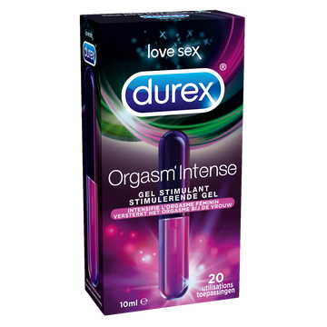 Gel Lubrifiant Stimulant Intime Orgasm'Intense - DUREX - 10ml