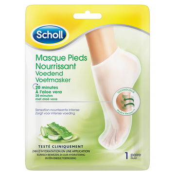 Masque pieds nourissant aloe vera SCHOLL
