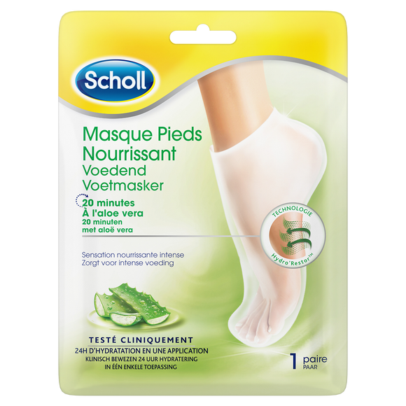 Masque pieds nourissant aloe vera SCHOLL
