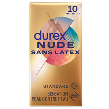 Préservatifs Nude Sans Latex Extra Lubrifés - DUREX - x10