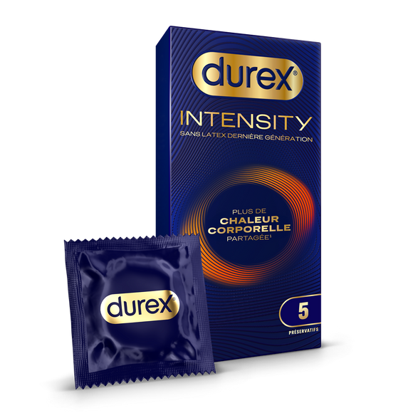 Préservatifs DUREX intensity X5
