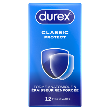 Préservatifs Classic protect DUREX x12