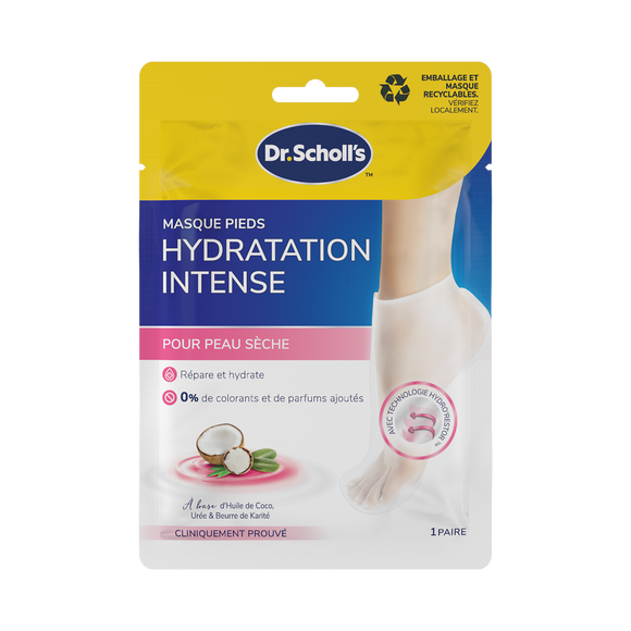 Masque pour les pieds très hydratant SCHOLL, 1 paire