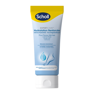 Crème hydratante adoucissante pour les pieds SCHOLL, tube de 75ml