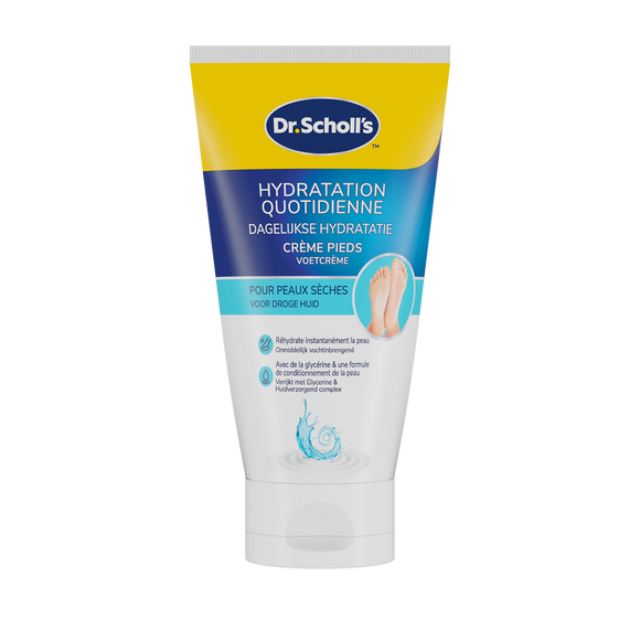 Crème hydratante adoucissante pour les pieds SCHOLL, tube de 150ml