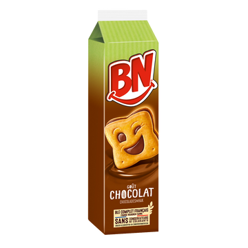 Biscuits fourrés chocolat BN x16 285g