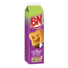 Biscuits fourrés chocolat lait BN, x16, 285g