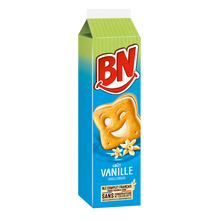 Biscuits fourrés goût vanille BN 285g