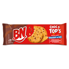 BN choc & tops original pépites chocolat au lait, 178g