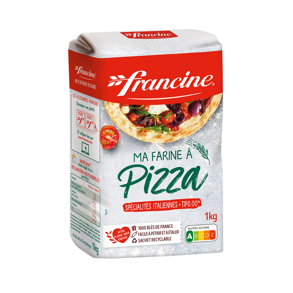 Farine à pizza FRANCINE, paquet de 1kg