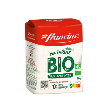 Farine de blé bio, FRANCINE, 1kg