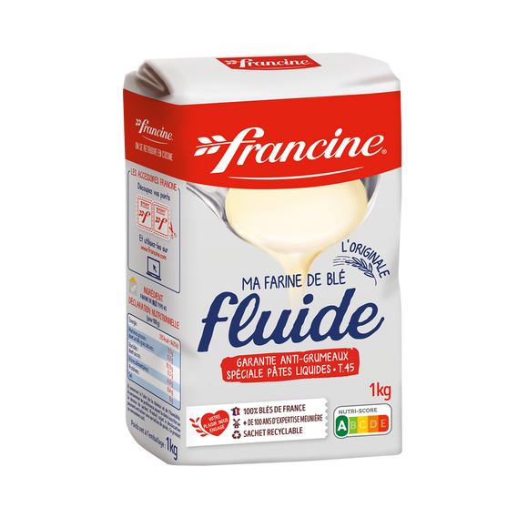 Farine fluide T45 FRANCINE, 1kg