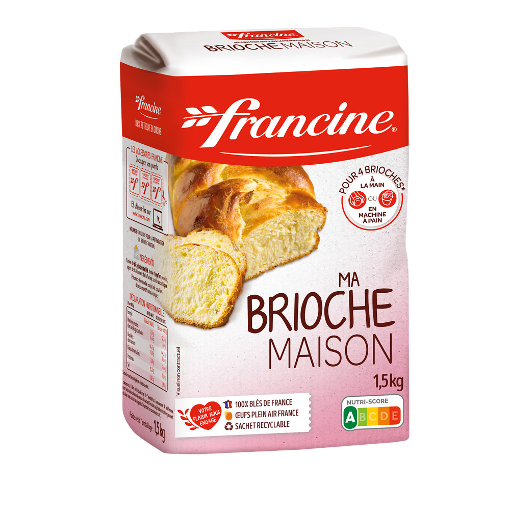 Préparation pour brioche maison, FRANCINE, 1,5kg